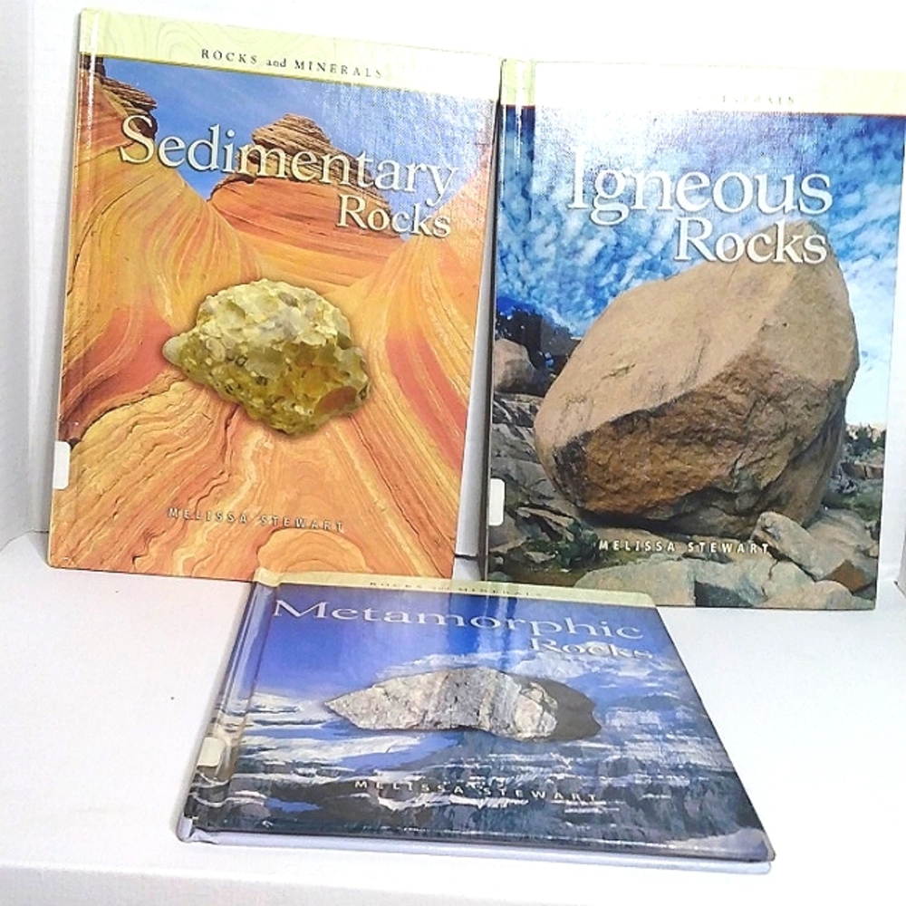 Rocks and Minerals books by Melissa Stewart